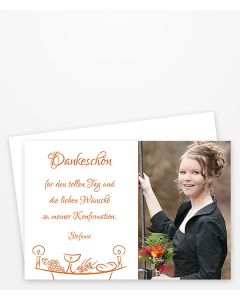 Dankeskarte Konfirmation